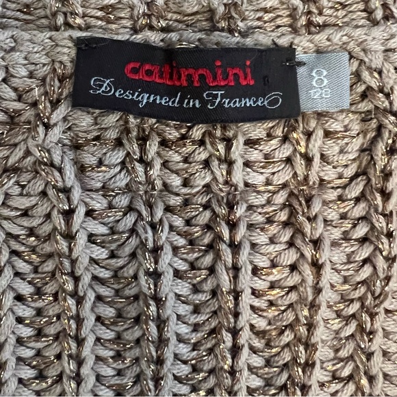CATIMINI Metallic cardigan EUC. Sz. 8 - Picture 3 of 4